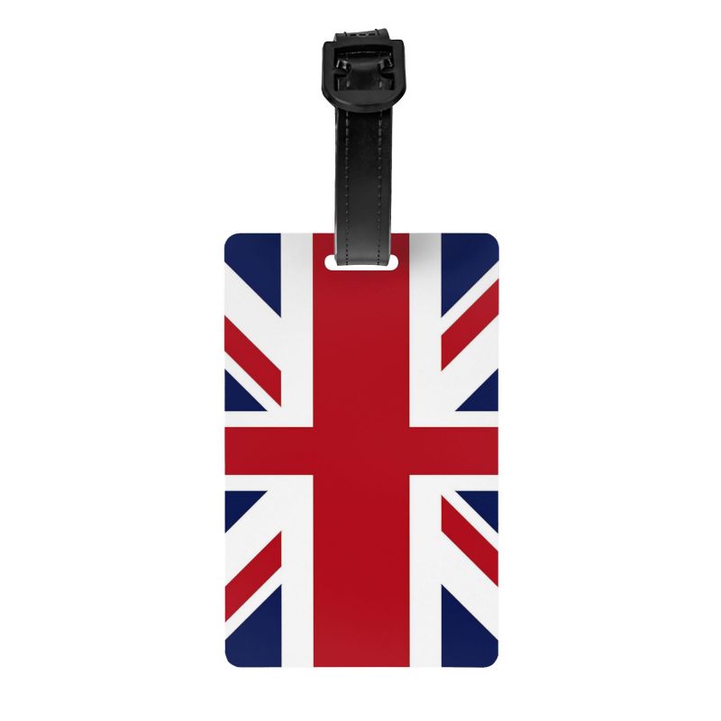 Travel Luggage Set - Retro Union Jack Luggage Tag with