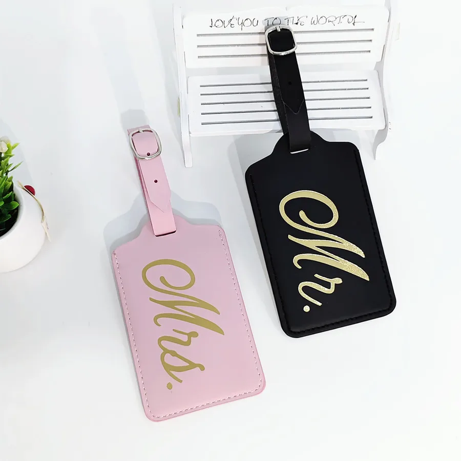 Travel Luggage Set - 2PCS/Set Mr Mrs Couples Luggage Hanging