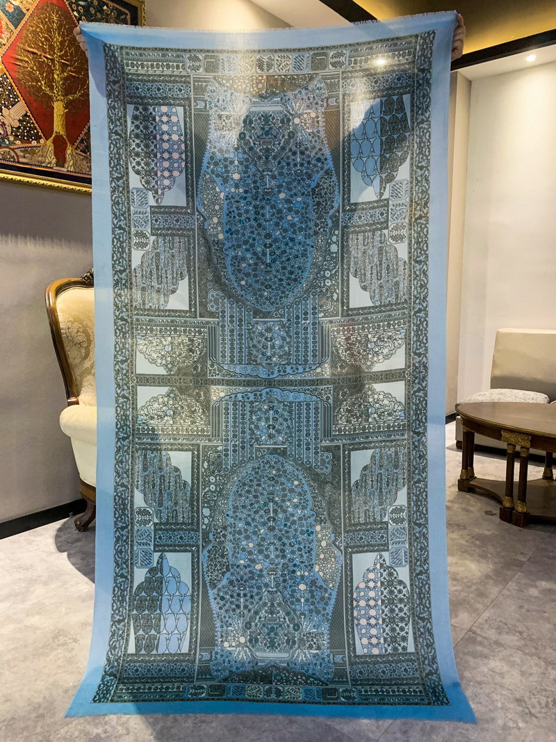 Cashmere Scarf - Tassels Long Scarf Luxury Brands 100%