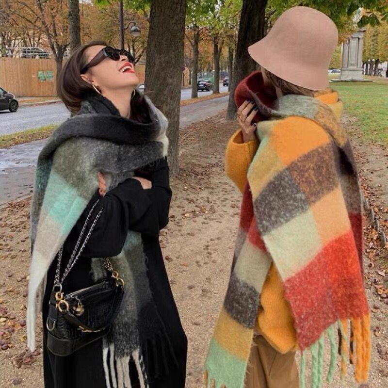 Cashmere Scarf - NEW Luxury Winter Thick Warm Scarf