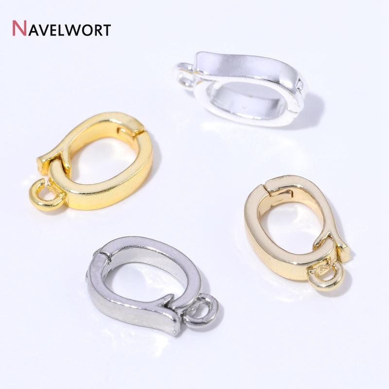 Gold Plated Jewelry - 14K/18K Gold Plated Brass Metal Hinged