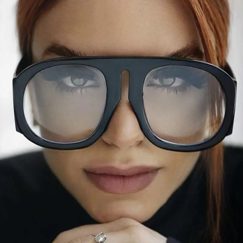 Sunglasses Uv400 - Vintage Luxury Brand Designer Sunglasses Oversized
