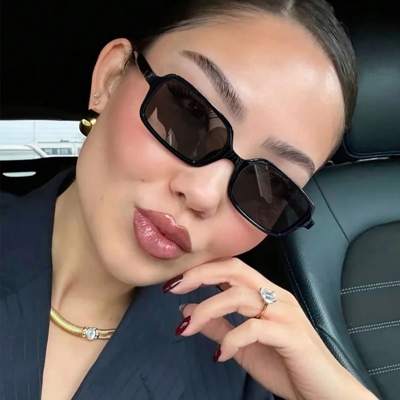 Sunglasses Uv400 - New Sexy Small Rectangle Sunglasses Fashion