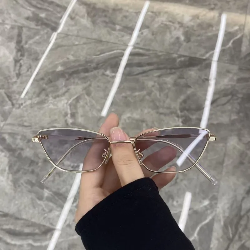 Sunglasses Uv400 - Vintage Small Frame Shades Cat Eye