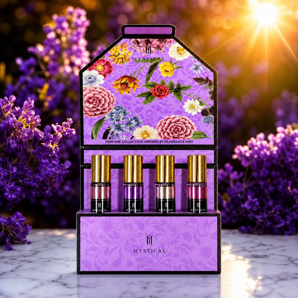 MYSTICAL 4pcs Women's Perfume  - Luxury Gift Set recension och pris