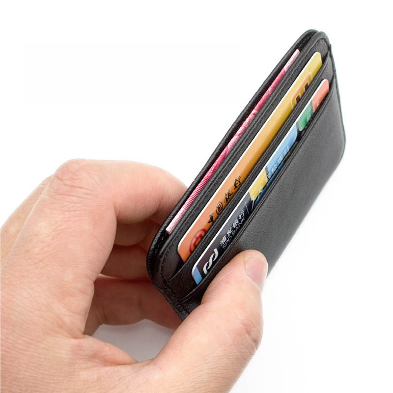 High End Luxury Business100% G - Leather Wallet Men recension och pris