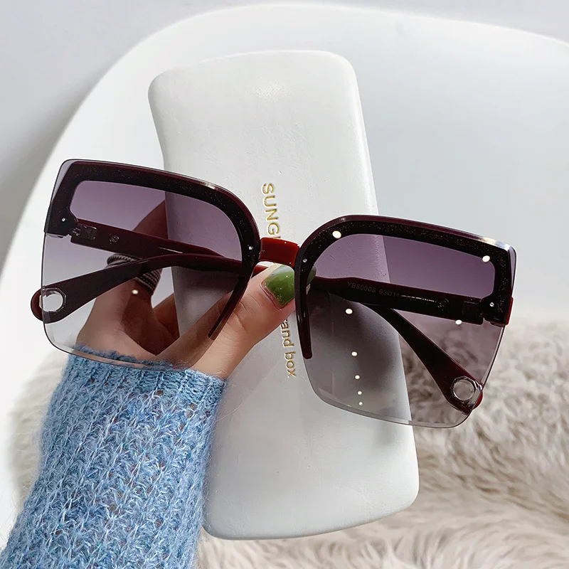 Oversized Sunglasses Man Woman - Designer Sunglasses recension och pris