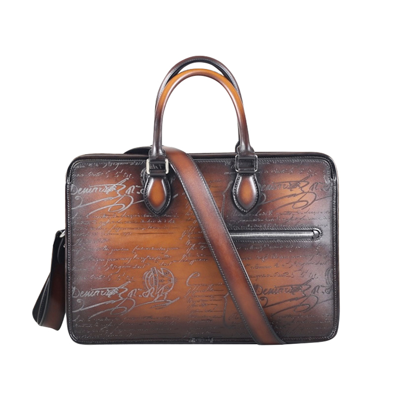 DIMY 2025 men's new business b - Leather Briefcase recension och pris