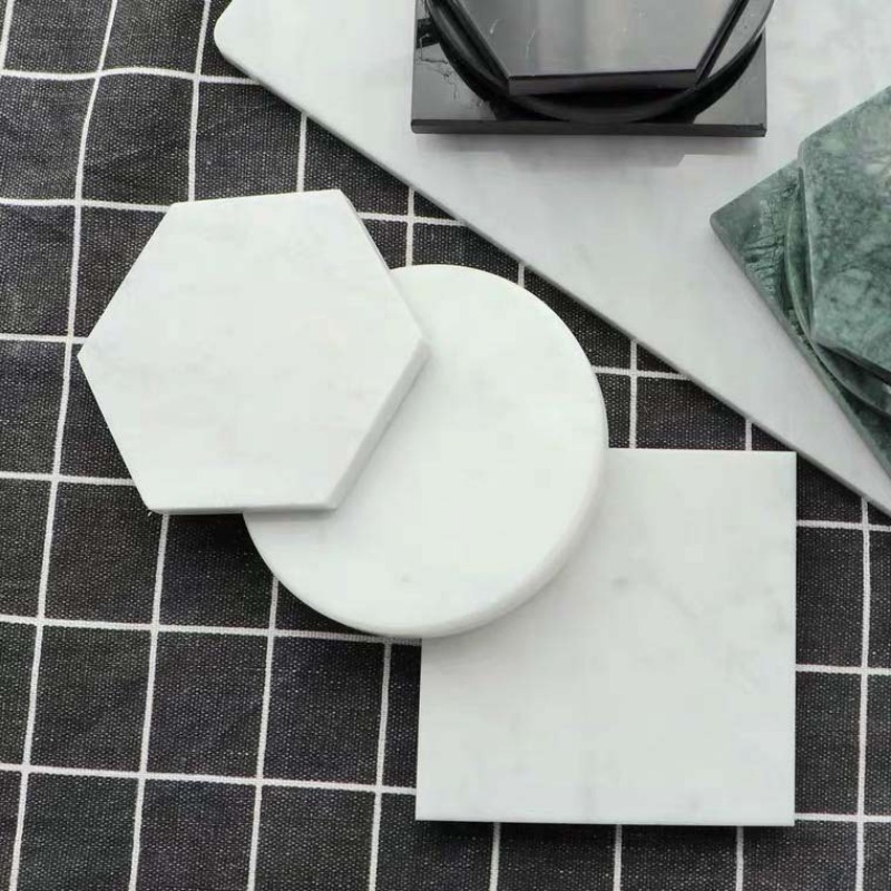 1PCS Marble Coasters Round Ant - Marble Coaster Set recension och pris