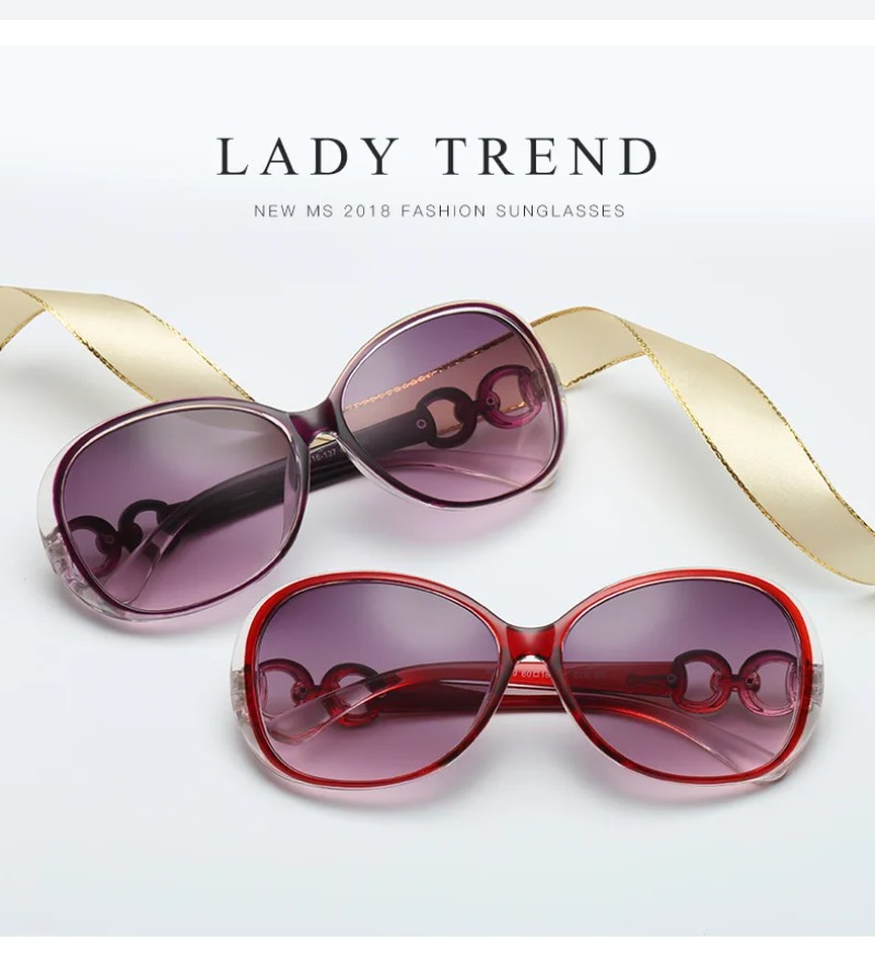 Classic High Quality Oval Sung - Designer Sunglasses recension och pris