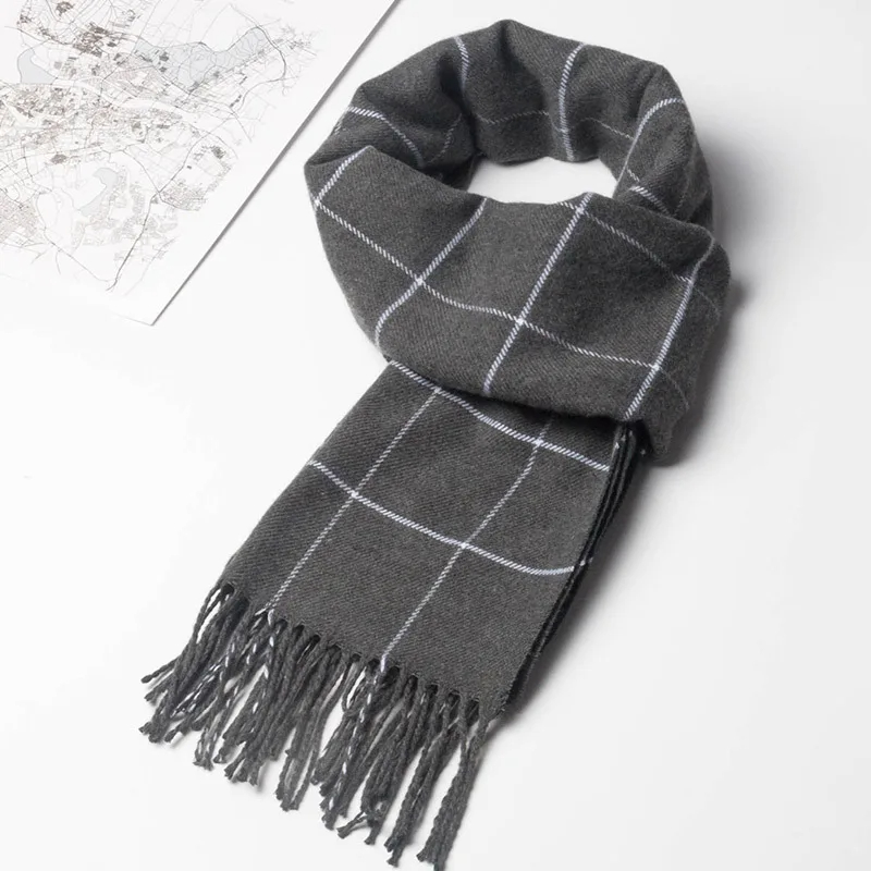 2023 New Winter Men Scarf Keep - Cashmere Scarf recension och pris