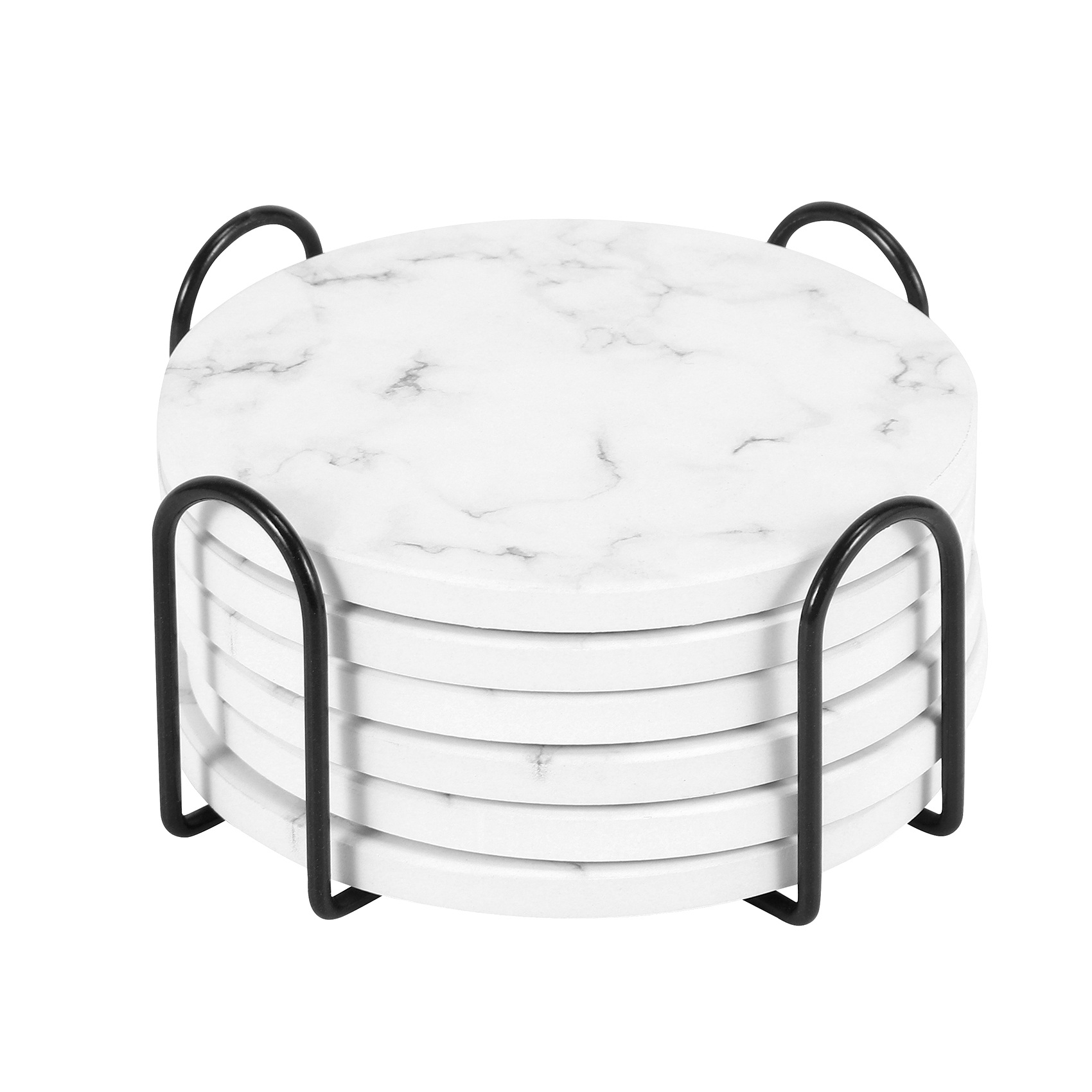 ABAH-Absorbent Coasters For Dr - Marble Coaster Set recension och pris