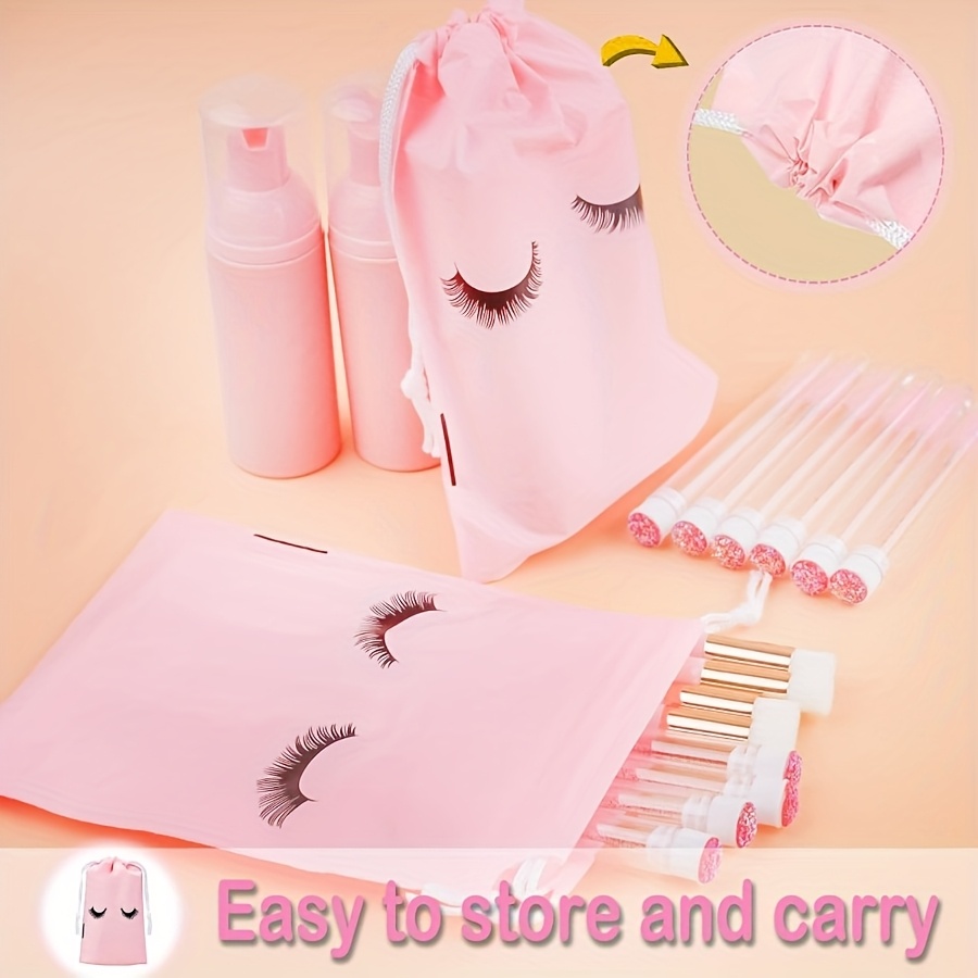 20Pcs Lash Care Kit - 5 Foam P - Travel Luggage Set recension och pris