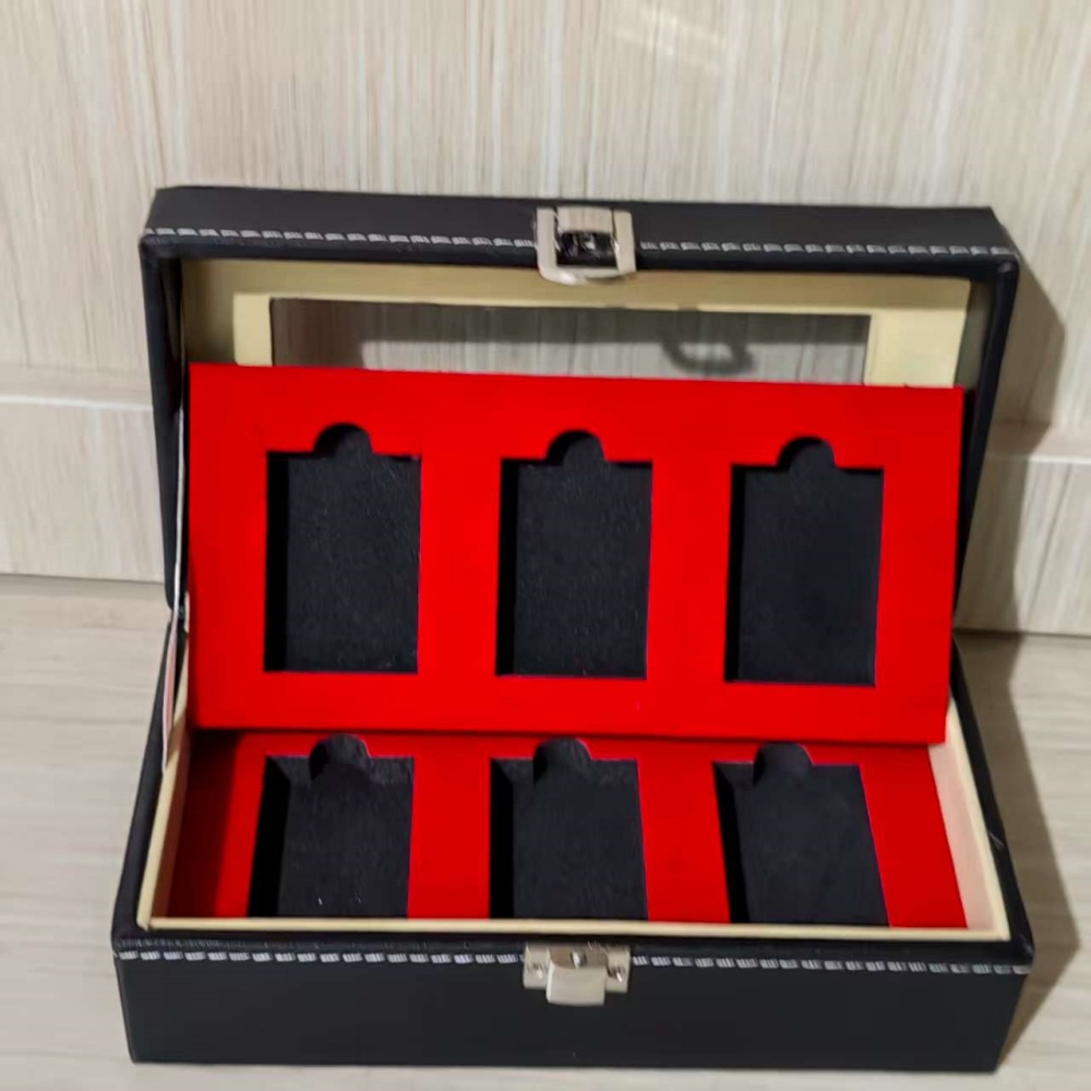 Retro Two Layer  6 Grids Light - Premium Cigar Case recension och pris