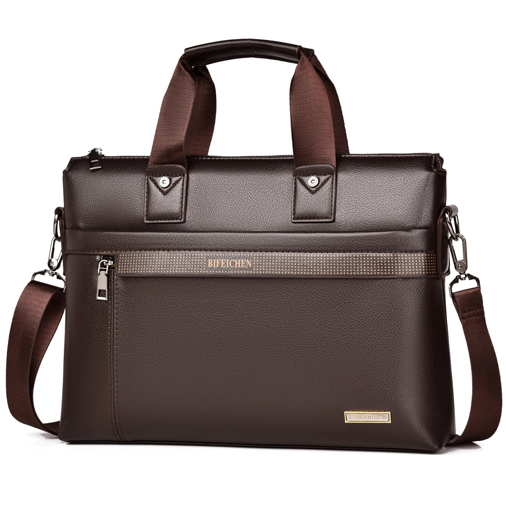 2026 New Luxury Brand Man Hand - Leather Briefcase recension och pris