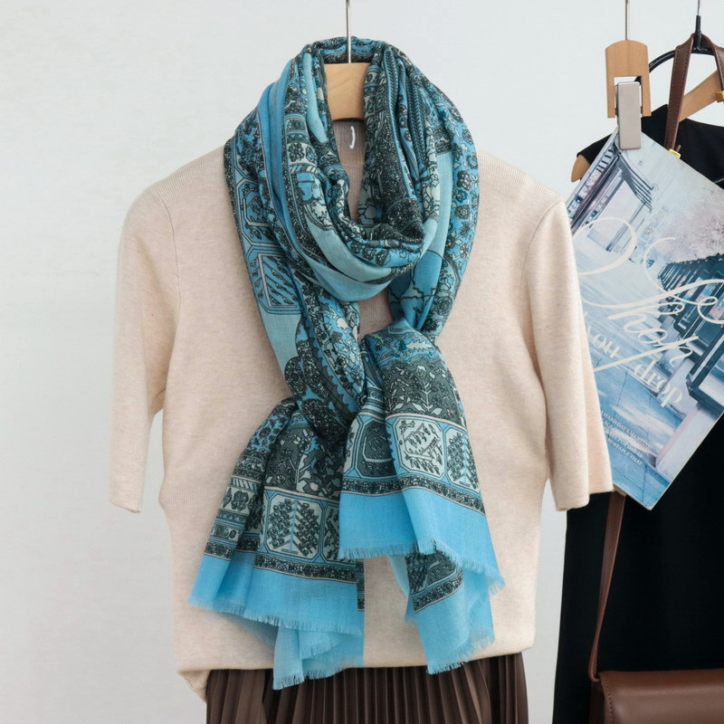 Tassels Long Scarf Luxury Bran - Cashmere Scarf recension och pris