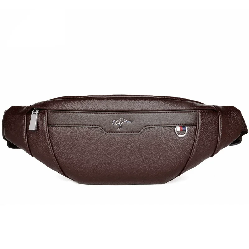 Business Leather Waist Bag Mul - Leather Wallet Men recension och pris