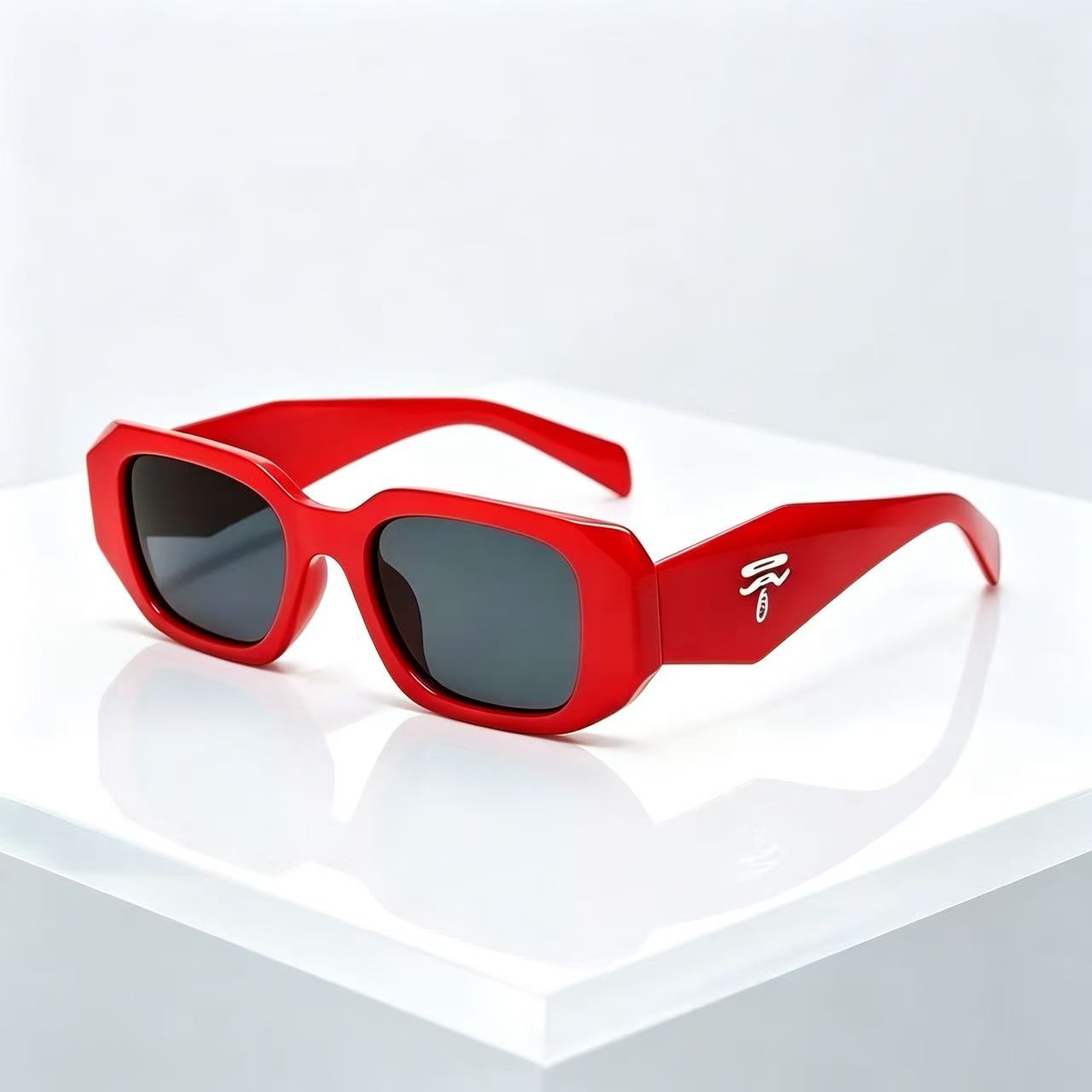 Vintage Square Unisex Men Wome - Designer Sunglasses recension och pris