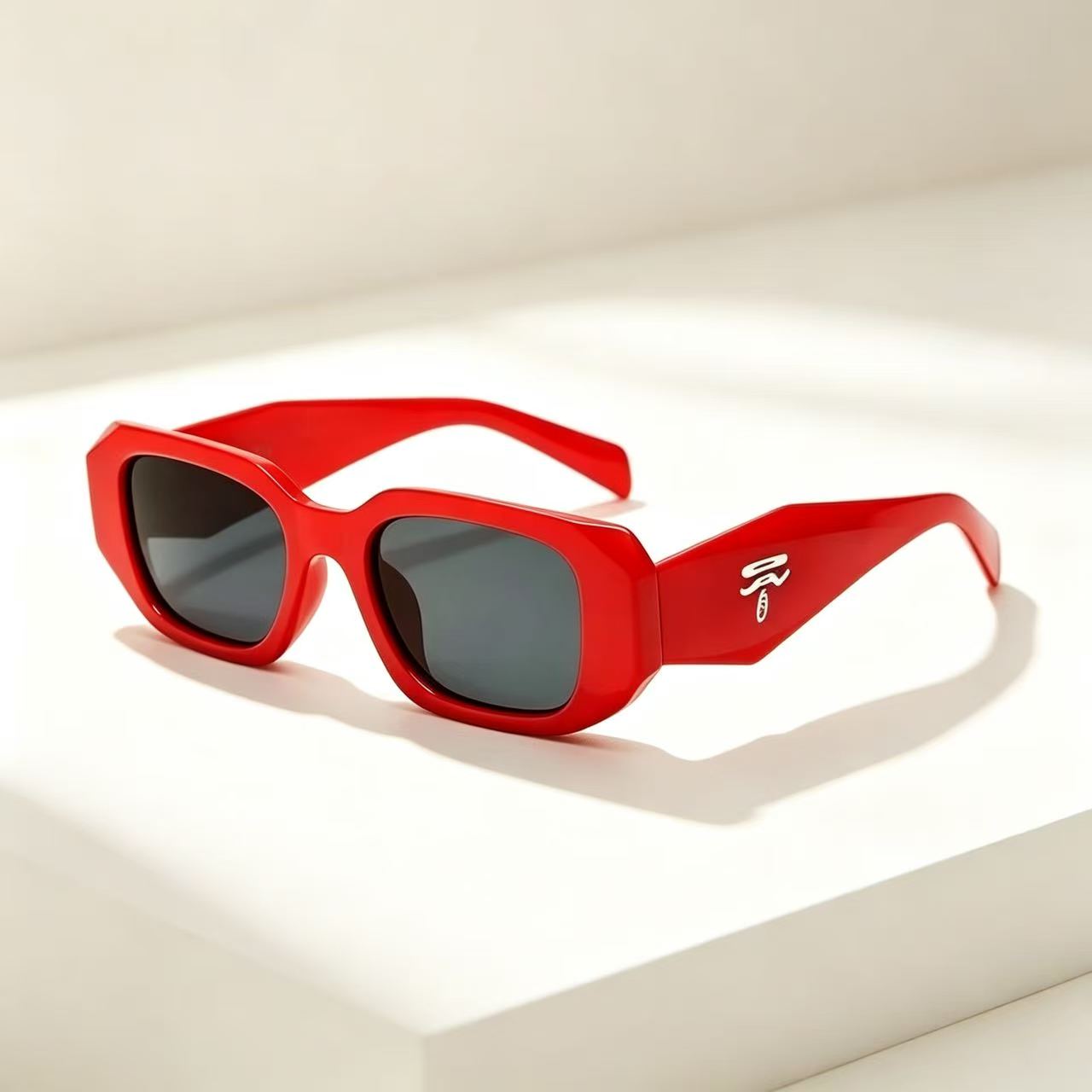 Vintage Square Unisex Men Wome - Designer Sunglasses recension och pris