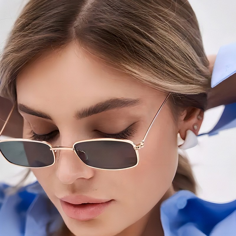 New Classic Small Frame Square - Sunglasses Uv400 recension och pris