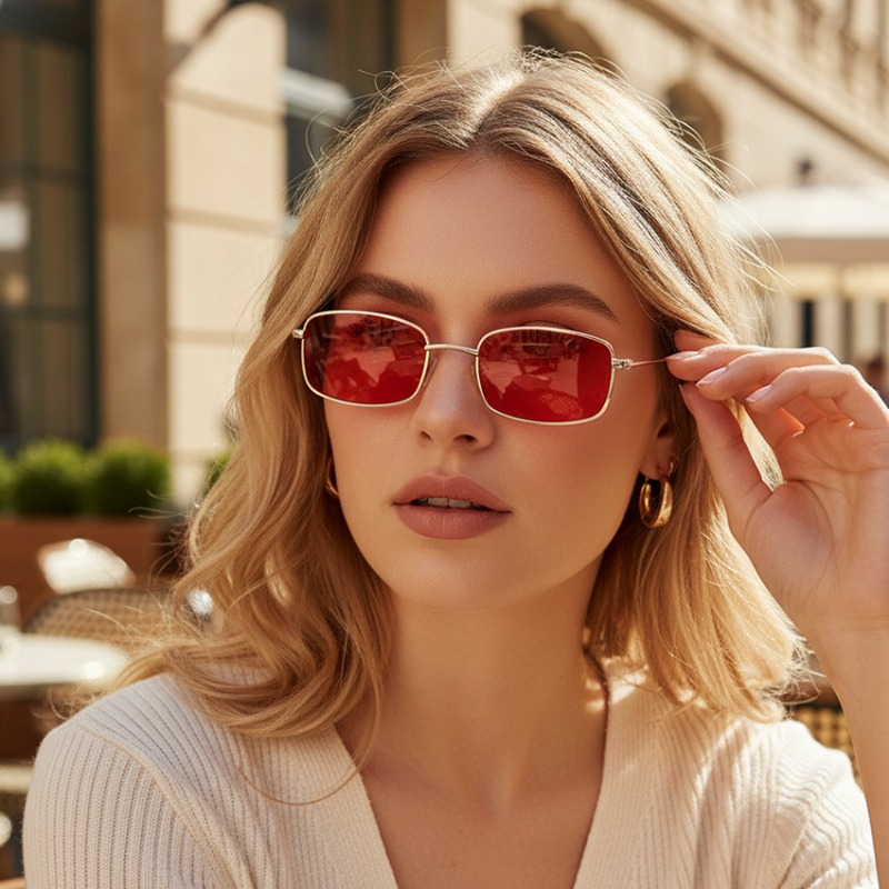 New Classic Small Frame Square - Sunglasses Uv400 recension och pris