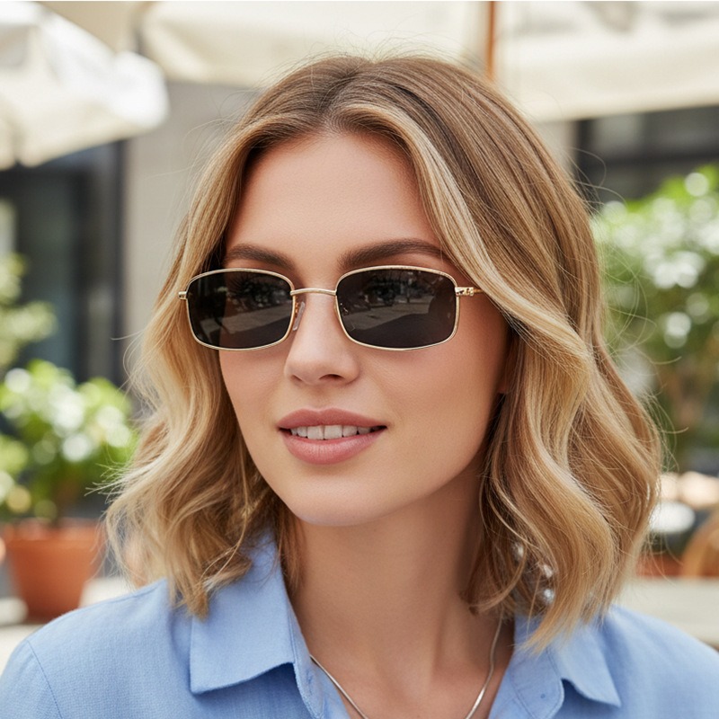 New Classic Small Frame Square - Sunglasses Uv400 recension och pris