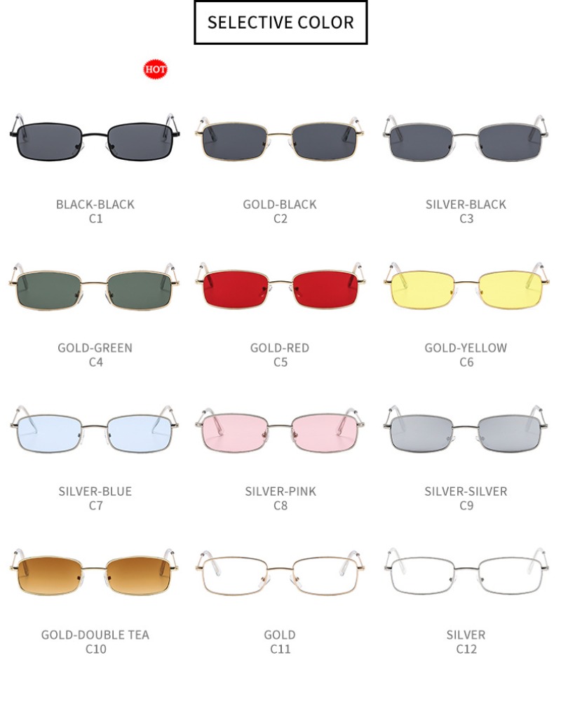 New Classic Small Frame Square - Sunglasses Uv400 recension och pris