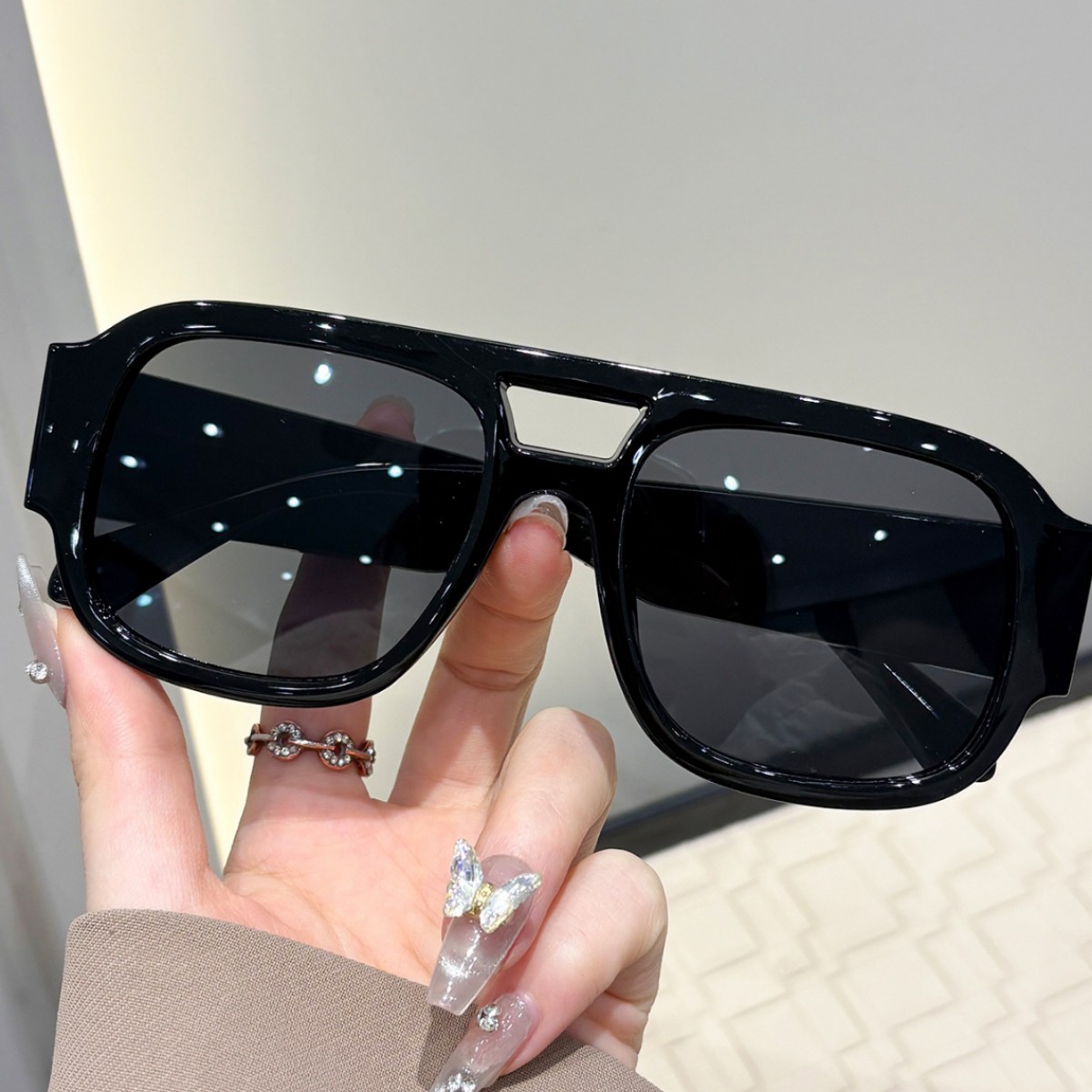Retro Aviator Sunglasses New Y - Sunglasses Uv400 recension och pris