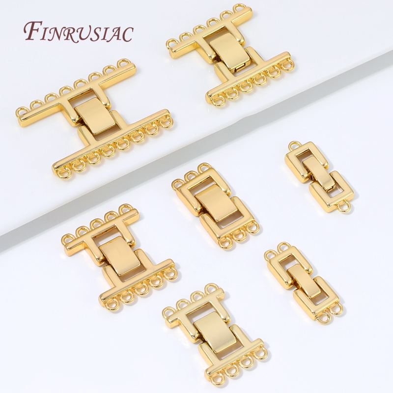 18K Gold Plated Multi Strands  - Gold Plated Jewelry recension och pris