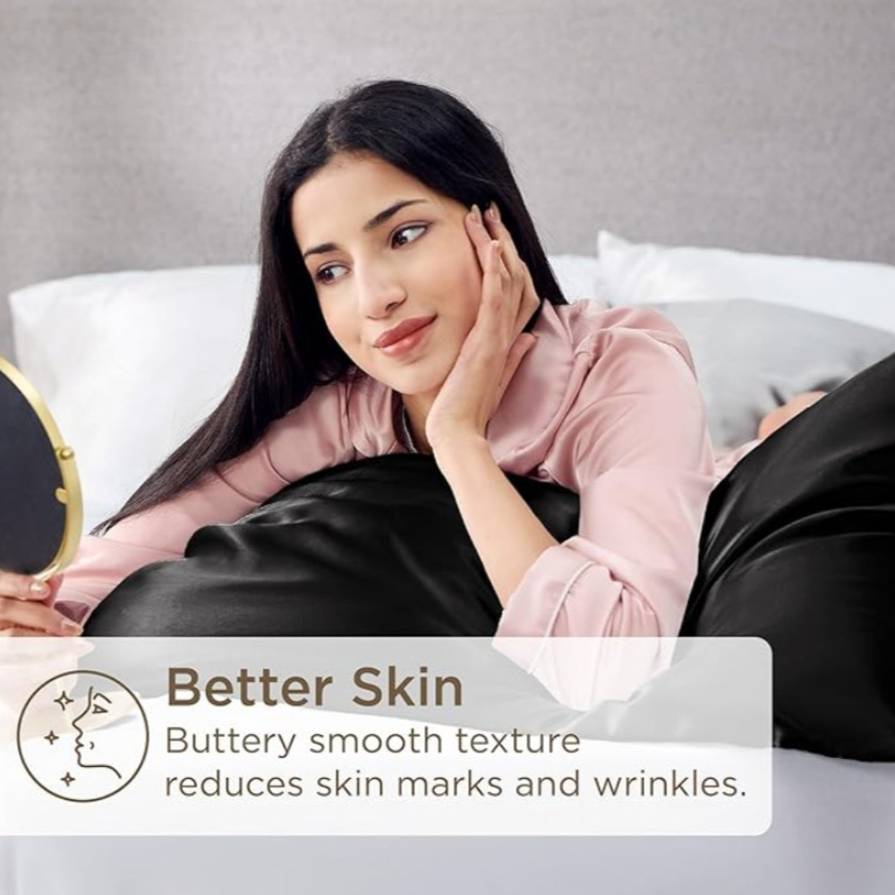1 Piece Silky Stain Pillowcase - Silk Pillowcase recension och pris