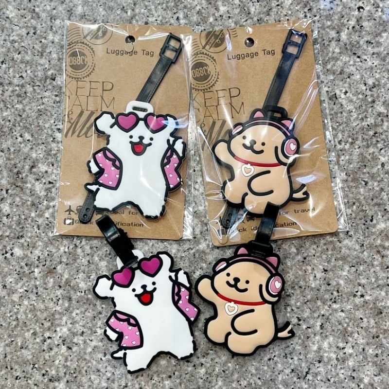  Cute Cartoon Dog Silicone Lu - Travel Luggage Set recension och pris