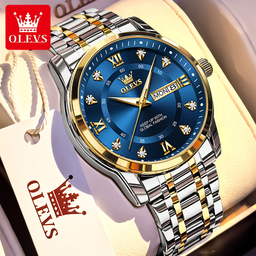 OLEVS Brand Fashion men's watc - Luxury Watch Men recension och pris