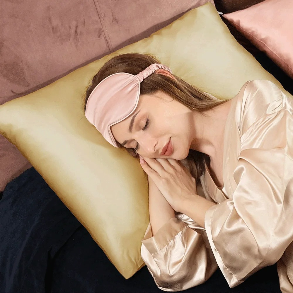 1PC Silk Pillowcase for Hair a - Silk Pillowcase recension och pris