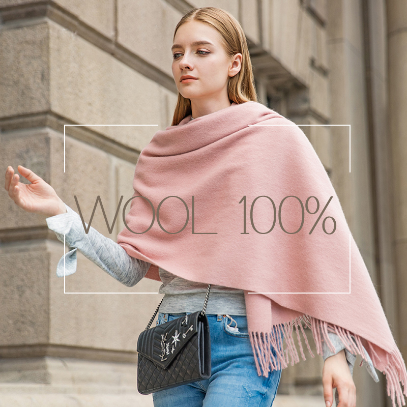 Wool Winter Scarf Women Fashio - Cashmere Scarf recension och pris