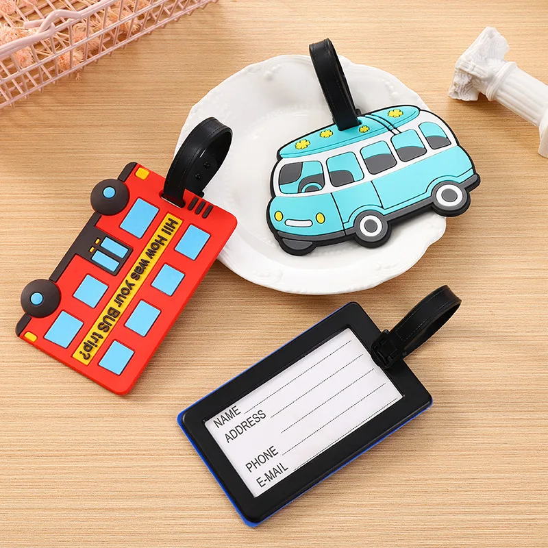 Cute Cartoon Cars PVC Silicone - Travel Luggage Set recension och pris
