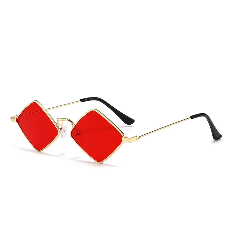 New Fashion Metal Diamond Shap - Sunglasses Uv400 recension och pris