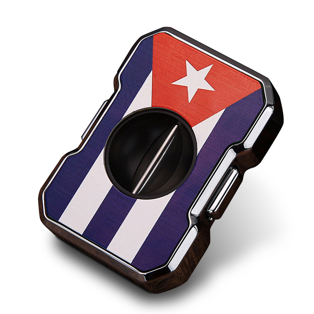 Cigar Cutter Portable V-Shaped - Premium Cigar Case recension och pris