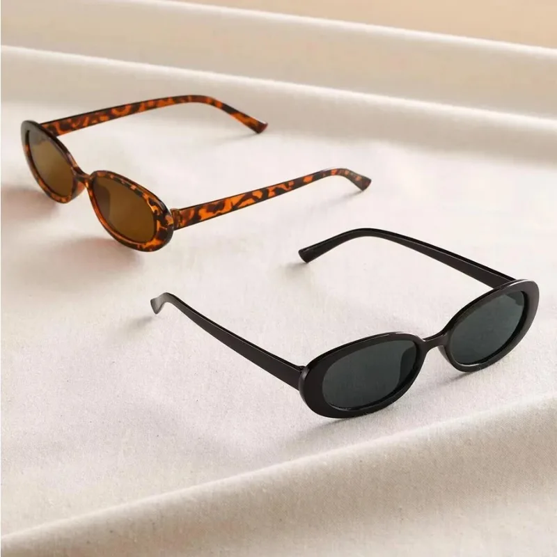 Vintage Oval Sunglasses Women  - Sunglasses Uv400 recension och pris