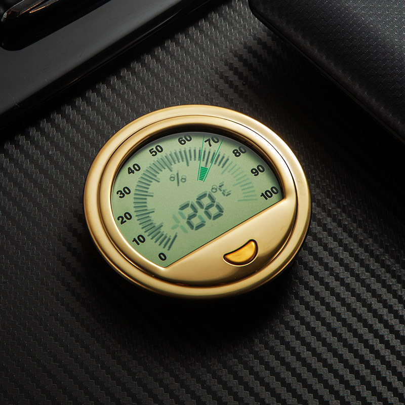 Mini Cigar Hygrometer Portable - Premium Cigar Case recension och pris