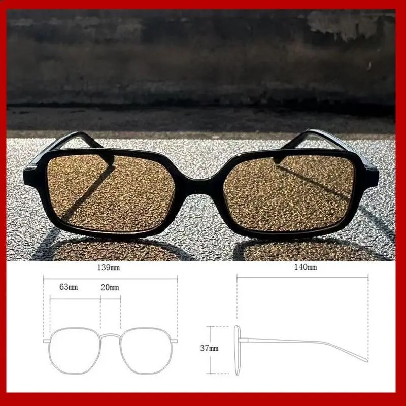 New Sexy Small Rectangle Sungl - Sunglasses Uv400 recension och pris