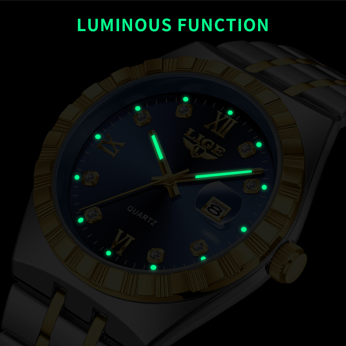 LIGE Business Men Watches Top  - Luxury Watch Men recension och pris