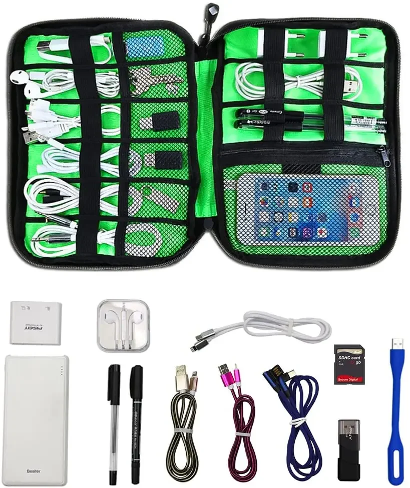 Cable Organizer Storage Bags S - Travel Luggage Set recension och pris