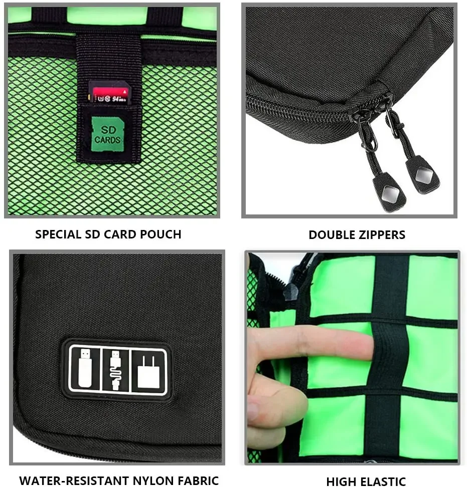 Cable Organizer Storage Bags S - Travel Luggage Set recension och pris