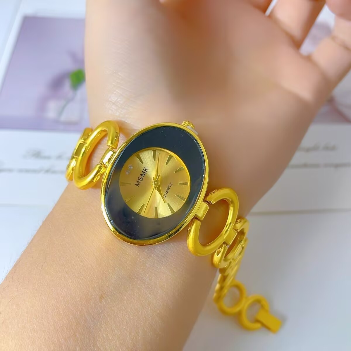 New American 24K Gold Plated W - Gold Plated Jewelry recension och pris