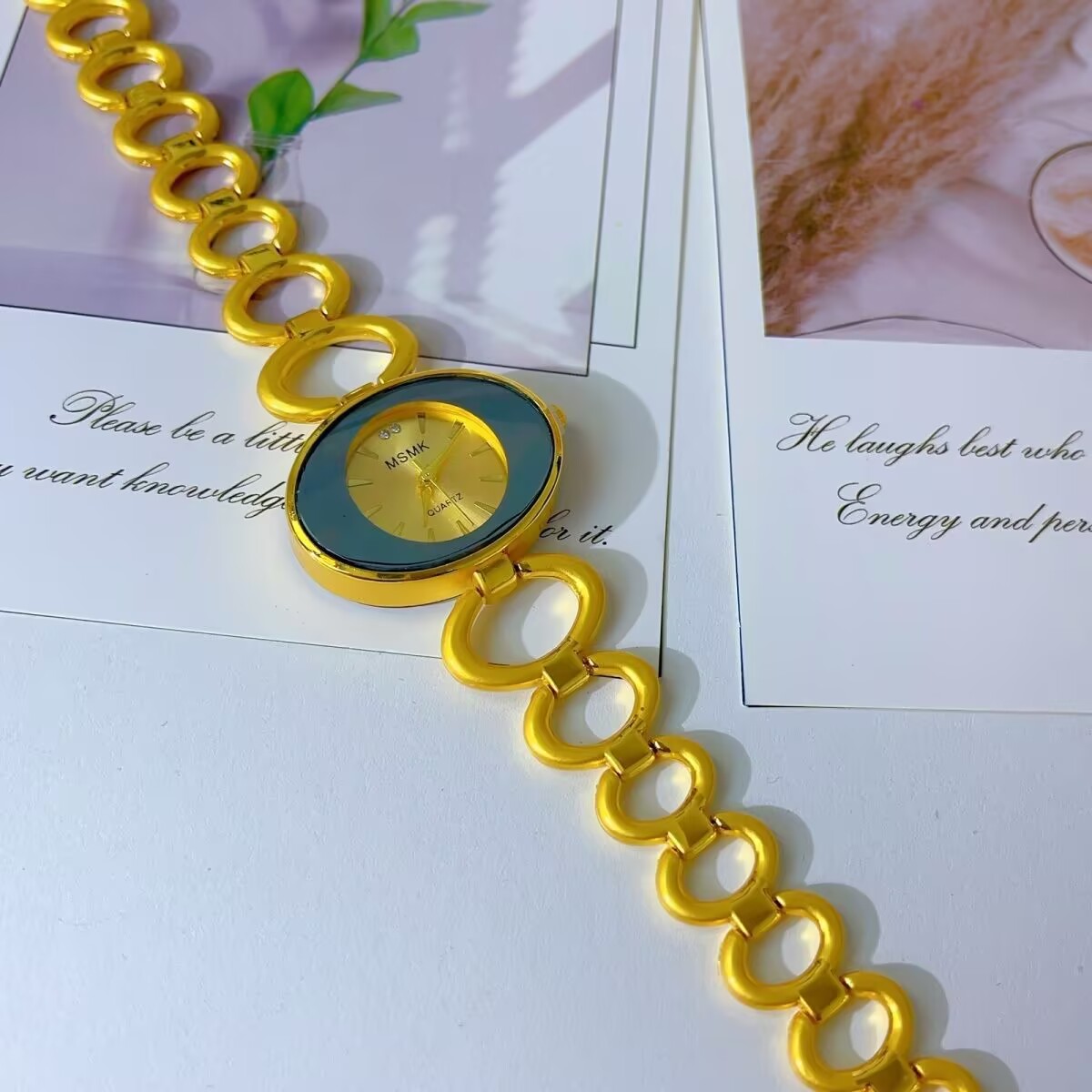 New American 24K Gold Plated W - Gold Plated Jewelry recension och pris